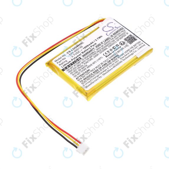 Bateria do Logitech G403, G703, G900, G903, 1000mAh, Li-Pol, 3.7V, 533-000130, HQ