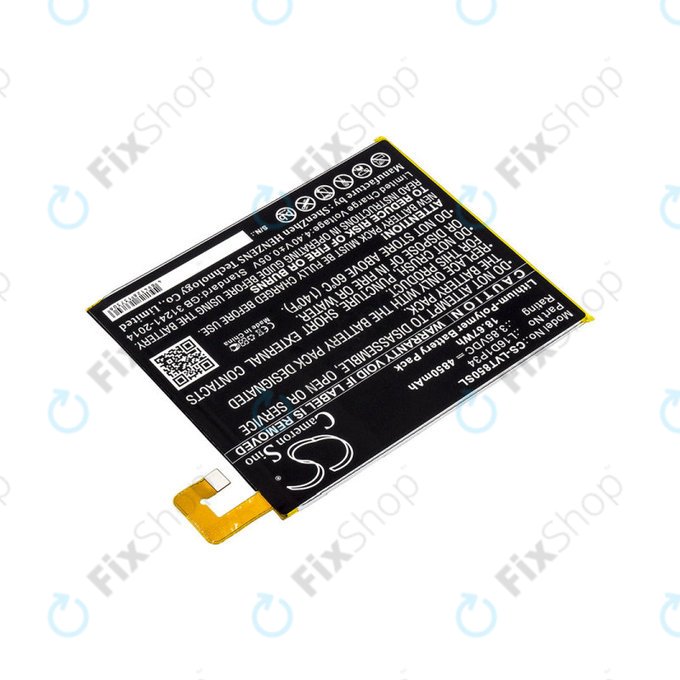 Bateria do Lenovo Tab 4, Lenovo TB850, 4850mAh, Li-Pol, 3.85V, L16D1P34, HQ