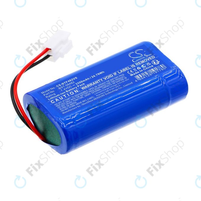 Bateria do Bestway Aquatronix, Kokido Vektro Z200, 3350mAh, Li-Ion, 7.4V, BST-58482, HQ
