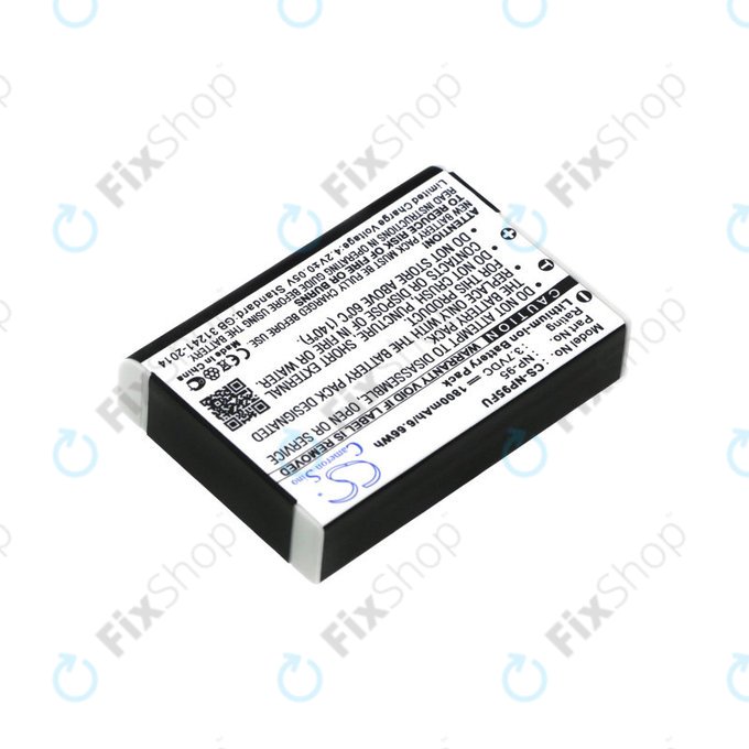 Bateria do Fujifilm FinePix F30, Ricoh GXR, 1800mAh, Li-Ion, 3.7V, DB-90, HQ