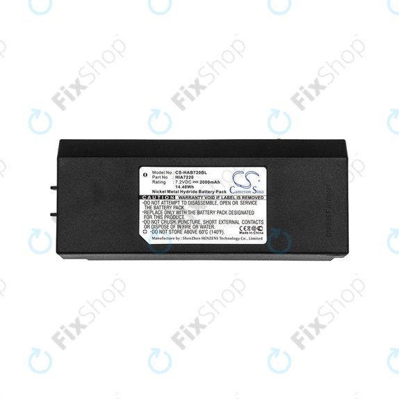 Bateria do Hiab XS Drive, 2000mAh, Ni-MH, 7.2V, HIA7220, HQ