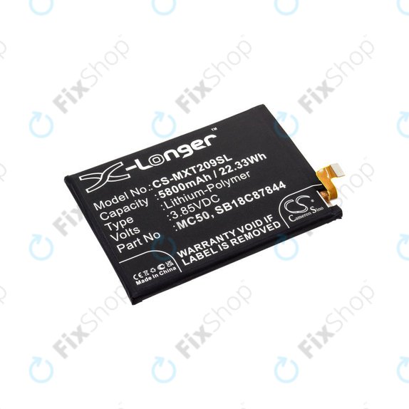 Bateria dla Motorola Moto G9 Power, 5800mAh, Li-Pol, 3.85 V, MC50, HQ