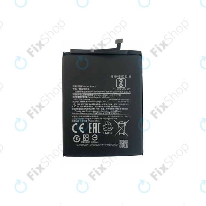 Bateria do Xiaomi Redmi Note 8 Pro, BM4J, 4500mAh