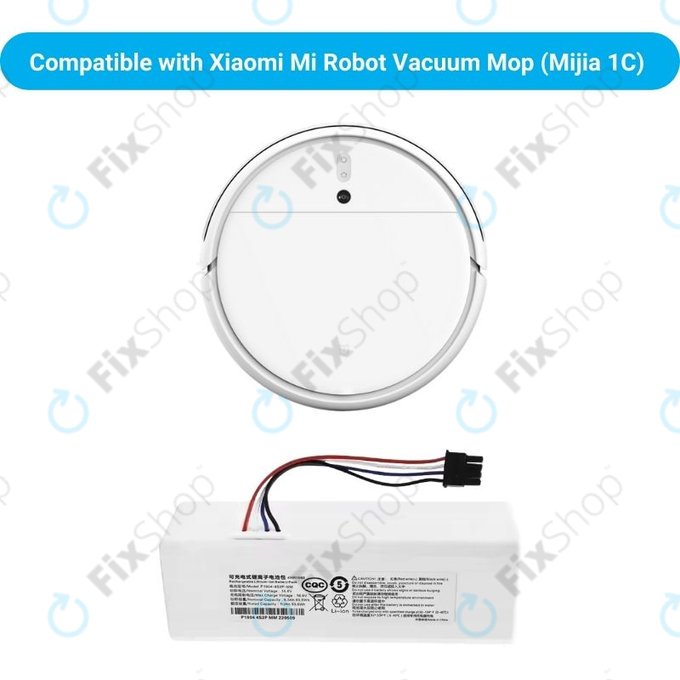 Bateria do Xiaomi Mi Robot Vacuum Mop Mijia 1C, STYTJ01ZHM, Li-Ion, 14,4V 2600mAh