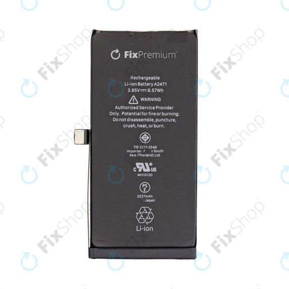 Bateria dla iPhone 12 Mini, 2227mAh, FixPremium