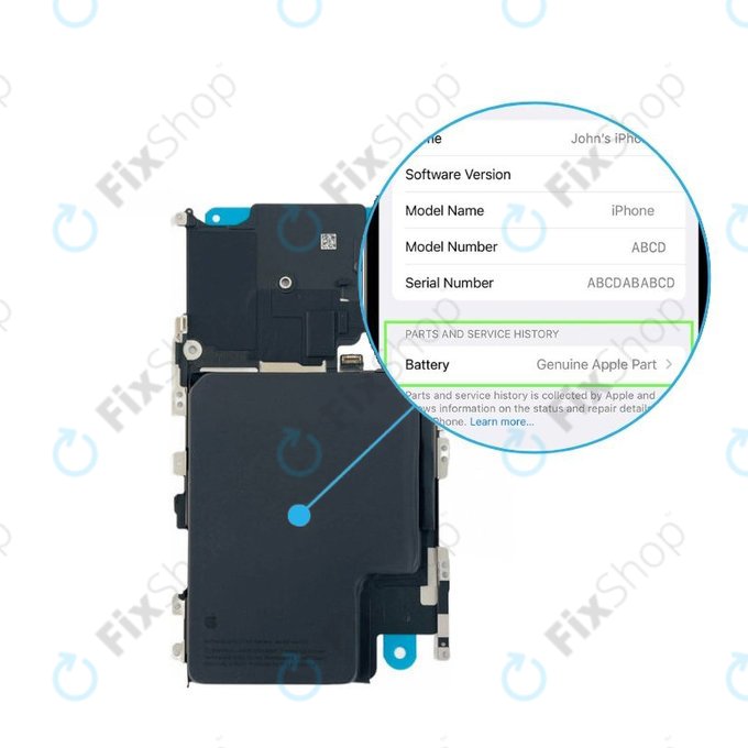 Bateria do iPhone 17 Pro Max pSIM, 661-56049, 4823mAh, Genuine Apple
