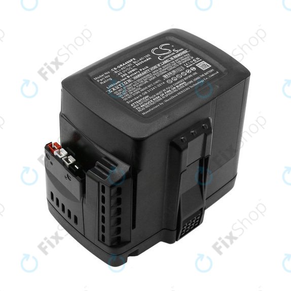 Bateria do Gardena Powercut Li40/30, Powermax Li-40/41, 5000mAh, Li-Ion, 40V, BLi-40/160, BLi-40/100, HQ