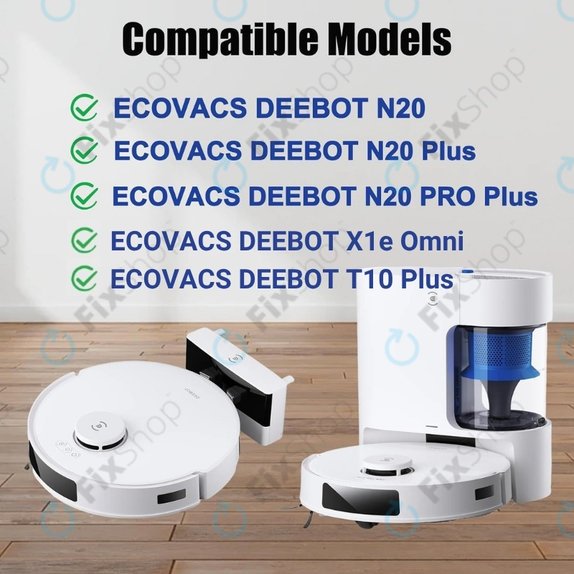Filtr HEPA, 2 szt. do Ecovacs Deebot N20, N20 Plus, N20 Pro Plus