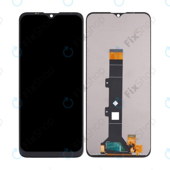 Wyświetlacz do Motorola Moto E20, XT2155-3, Ekran dotykowy bez ramki, TFT