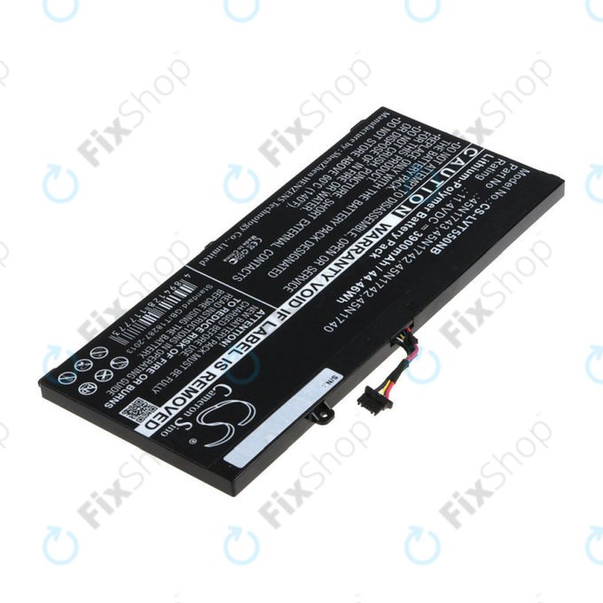 Bateria do Lenovo ThinkPad T550, T560, W550, 3900mAh, Li-Pol, 11.4V, 45N1743, HQ