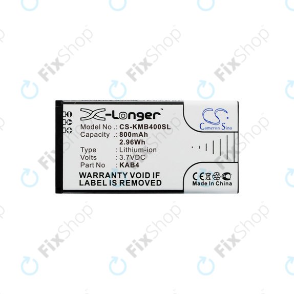 Bateria dla Maxcom MM720, 800mAh, Li-Ion, 3.7 V, KAB4, HQ