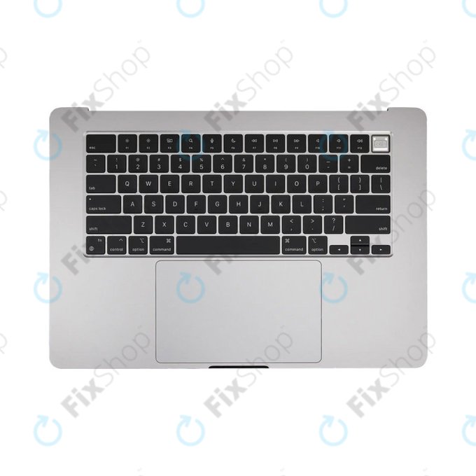Górna rama klawiatury do MacBook Air 15", A3114 (2024), z klawiaturą US i baterią, Space Gray, 661-40266, Genuine Apple