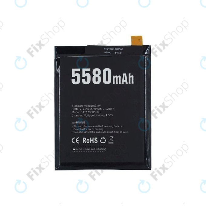 Bateria do Doogee S60, BAT17S605580, 5580mAh