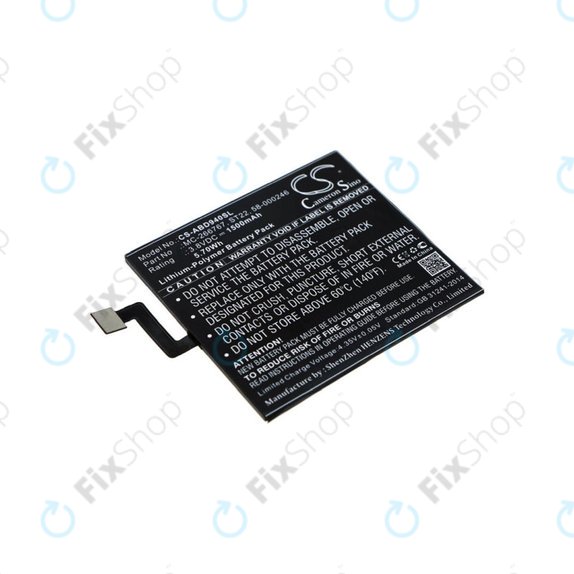 Bateria do Amazon Kindle Paperwhite 4 (2018), 1500mAh, Li-Pol, 3.8V, ST22, HQ