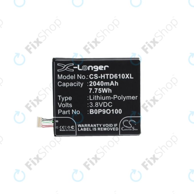 Bateria do HTC Desire 610 A3, B0P9O100, 2040mAh, HQ
