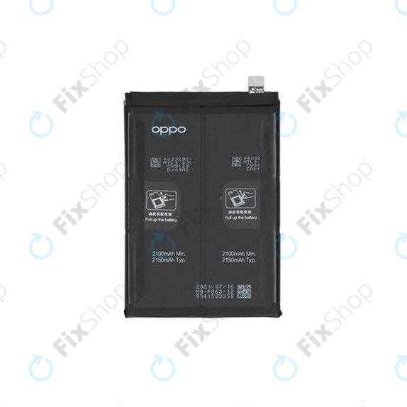 Bateria do Oppo Reno 6 5G CPH2251, BLP863, 4300mAh, 4907758, Genuine Service Pack