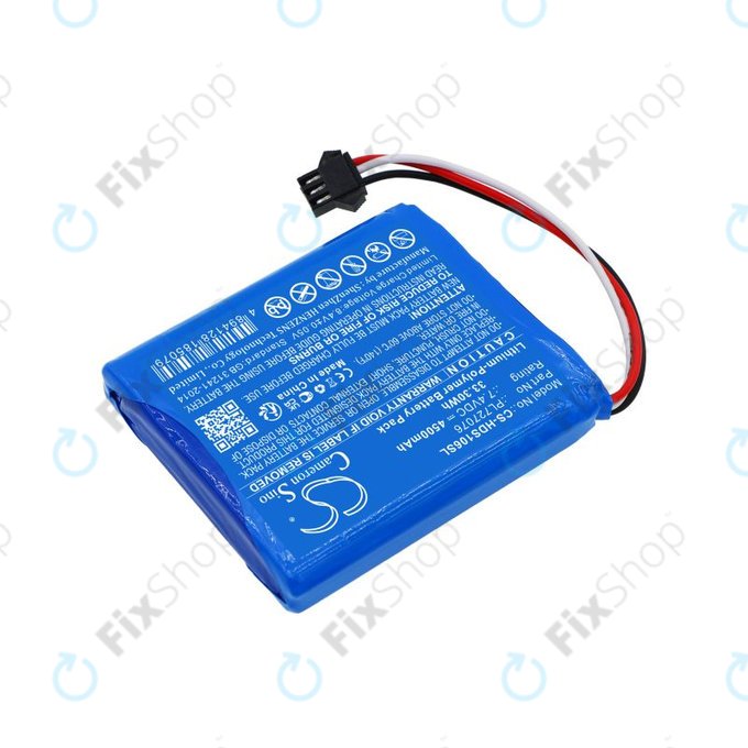 Bateria do Hantek DSO-1062B, DSO-1202B, DSO-1202S, 4500mAh, Li-Pol, 7.4V, PL727076, HQ