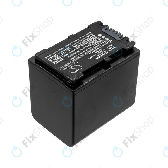Bateria do Sony Fdr-Ax33, Sony Fdr-Ax40, Sony Fdr-Ax45, Sony Fdr-Ax, 2050mAh, Li-Ion, 7.3V, NP-FV50A, HQ