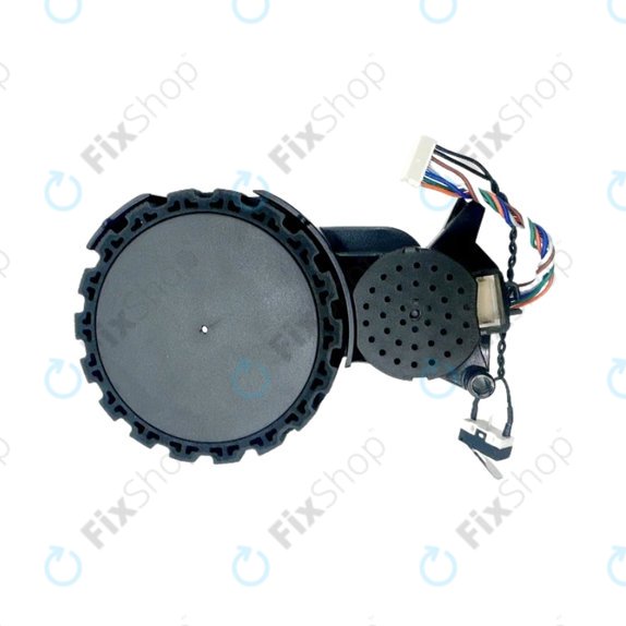 Koło z silnikiem do Xiaomi Robot Vacuum X20, S10, Dreame X30, X20, X10 Pro, Left, Czarny, Black