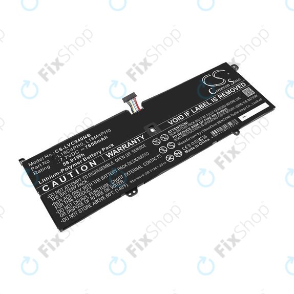 Bateria do Lenovo Yoga C940, 7650mAh, Li-Pol, 7.7V, L18C4PH0, HQ