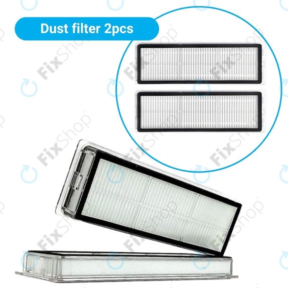 Zestaw standardowy do Xiaomi Mi Robot Vacuum Mop (Mijia 1C), 2 (Mijia 2C), 2 Pro+ (Mijia 1T), Biały, White