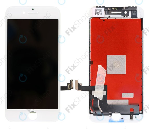 Wyświetlacz dla iPhone 8, SE (2020), SE (2022), White, Ekran dotykowy z ramką