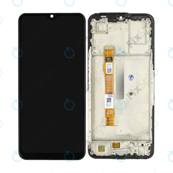 Wyświetlacz OLED do Vivo Y55, Ekran dotykowy z ramką, Starlight Black