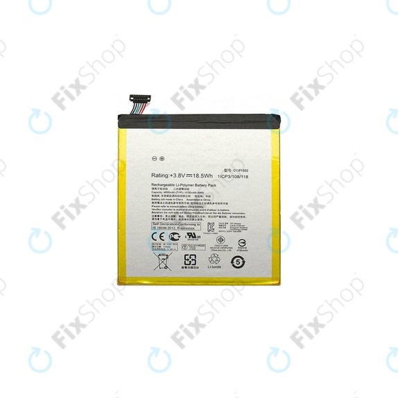 Bateria do Asus ZenPad 10 Z300, C11P1502, 4890mAh