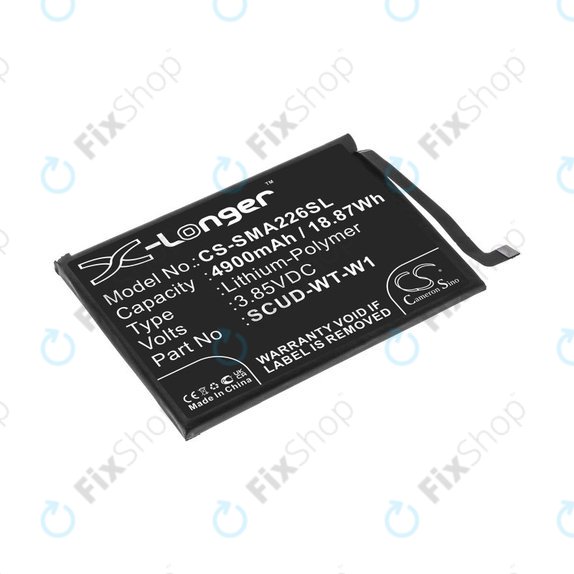 Bateria dla Samsung A22 5G A226B, 4900mAh, Li-Pol, 3.85 V, SCUD-WT-W1, HQ