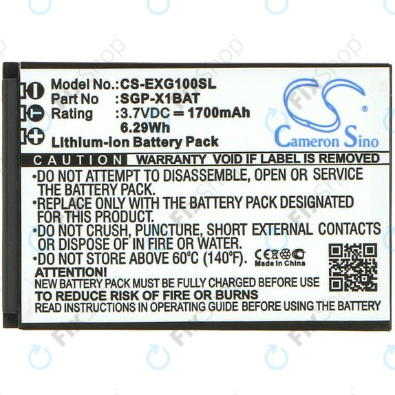 Bateria do Evolveo StrongPhone X1, 1700mAh, Li-ion, 3.7V, SGP-X1BAT, HQ