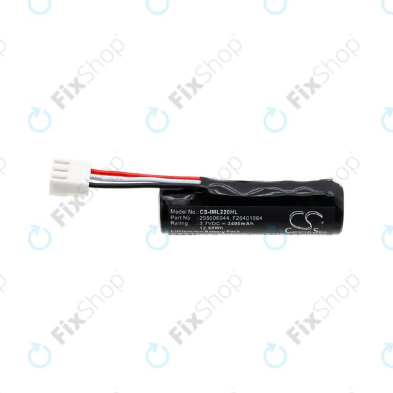 Bateria do Ingenico IWL220, 255, 258, 280, Ingenico MOVE 2500, 3000, 3500, 3400mAh, Li-Ion, 3.7V, 295006044, HQ