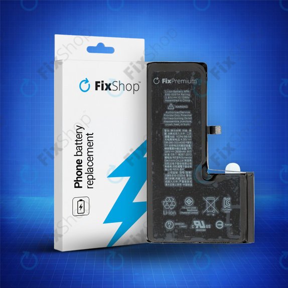 Bateria dla iPhone XS, 2658mAh, FixPremium