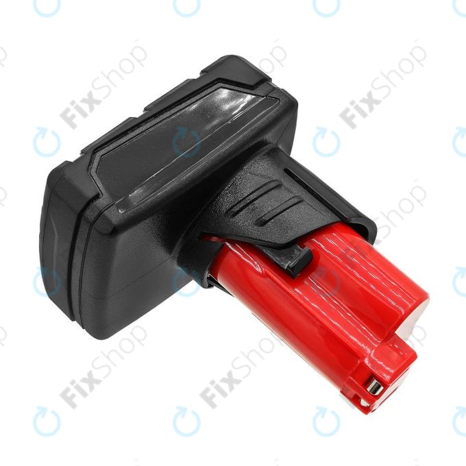 Bateria do Milwaukee M12 Redlithium XC 4.0, 6000mAh, Li-Ion, 12V, M12 B3 XC, M12 B4 XC, HQ