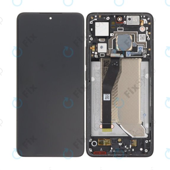 Wyświetlacz OLED do Xiaomi 14T Pro 2407FPN8EG, Ekran dotykowy z ramką, Titan Blue