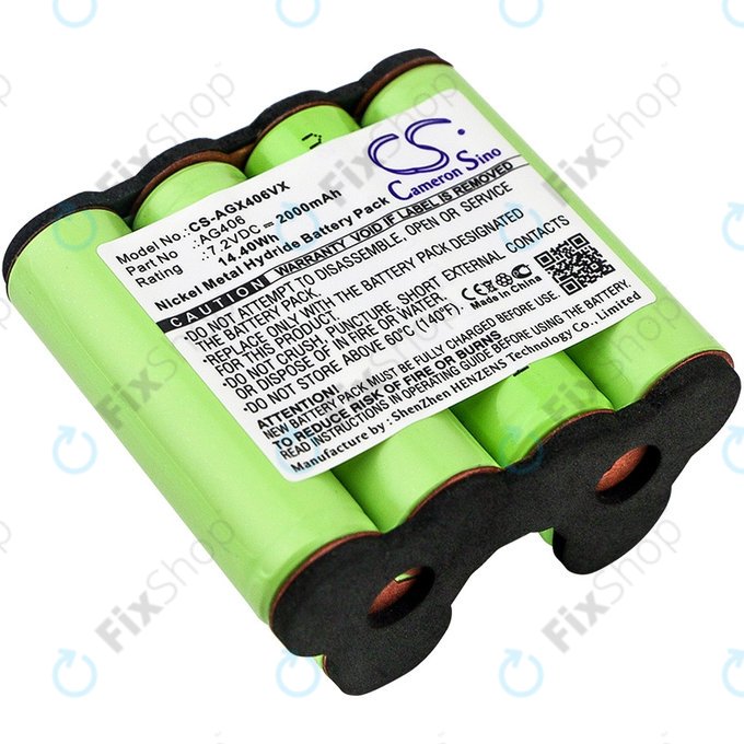 Bateria do AEG Electrolux AG406, AG406 Ni-MH 7,2V 2000mAh HQ