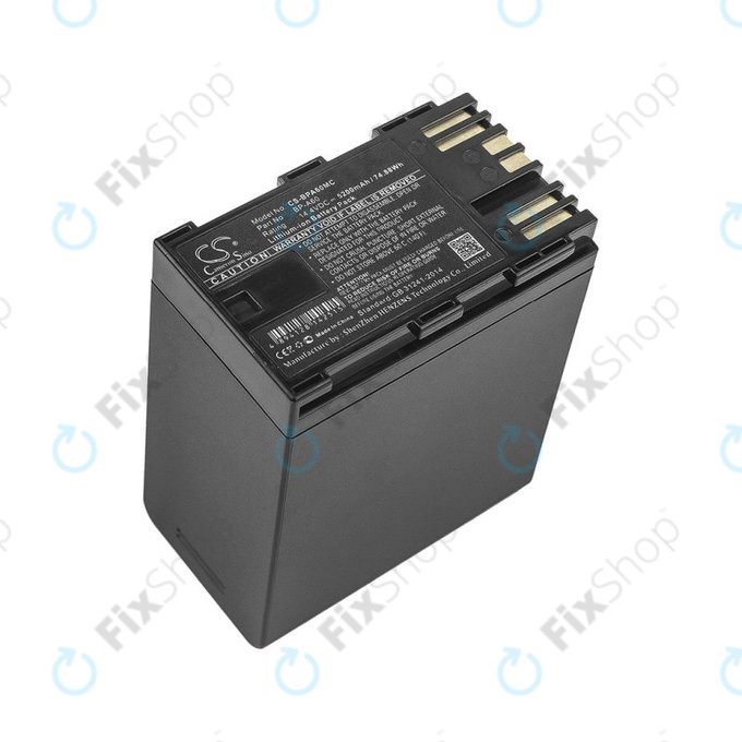 Bateria do Canon EOS S200, C300, 5200mAh, Li-Ion, 14.4V, BP-A60, HQ