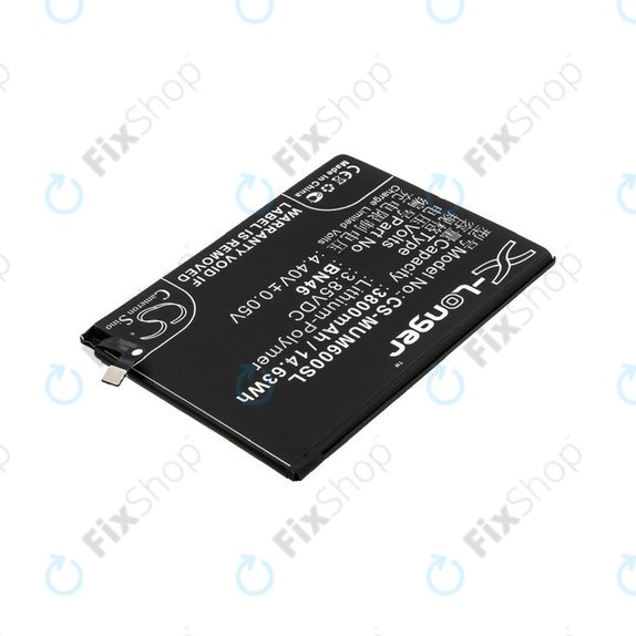 Bateria dla Xiaomi Redmi Note 8T, 3800mAh, Li-Pol, 3.85 V, BN46, HQ