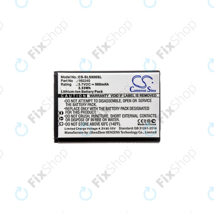 Bateria do Steelseries 61298rx, Siberia 840, 900mAh, Li-Ion, 3.7V, 160240, HQ