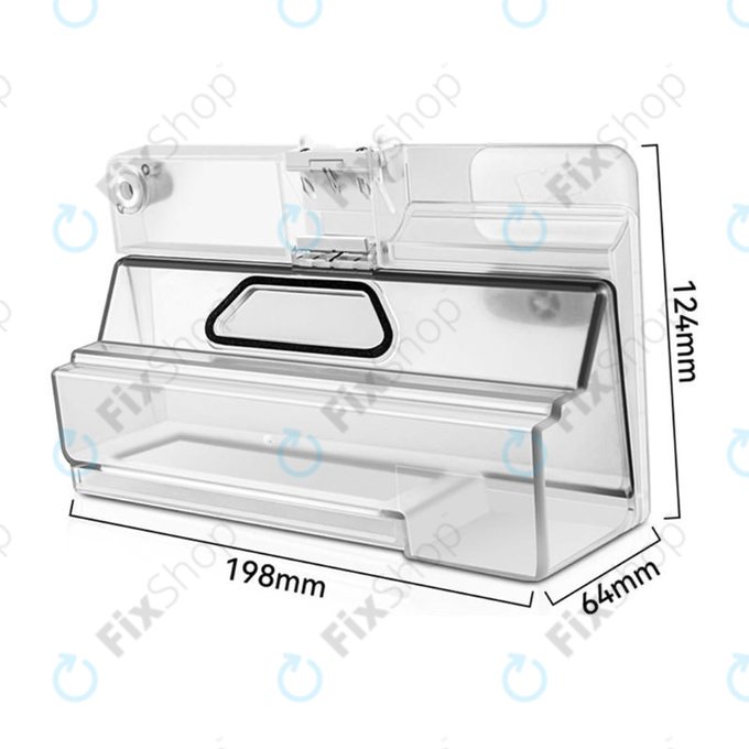 Pojemnik na kurz i zbiornik na wodę 2w1 do Xiaomi Mi Robot Vacuum Mop Essential Mijia G1