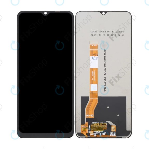 Wyświetlacz do Oppo A78, Ekran dotykowy bez ramki, TFT