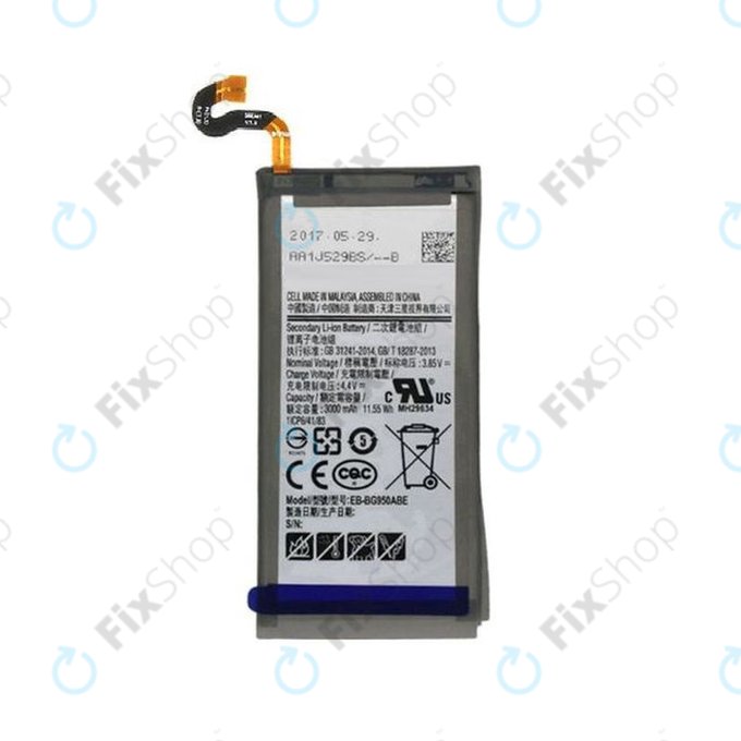 Bateria do Samsung S8 G950F, EB-BG950ABE, 3000mAh
