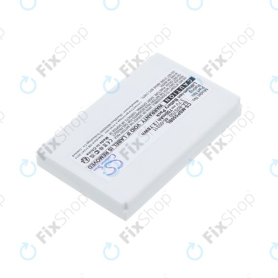 Bateria do Cipherlab 8300-L, Metrologic MK5502, 750mAh, Li-Ion, 3.7V, BA-80S700, HQ