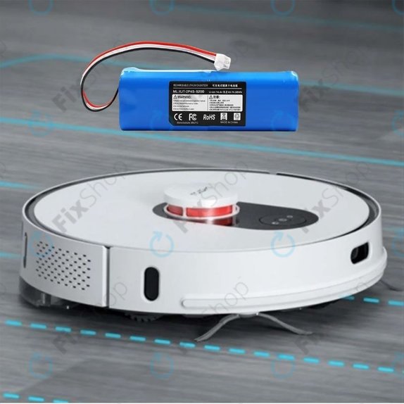 Bateria do Xiaomi EVA, EVE Plus, Viomi S9, Dreame D10 Plus, L10, Lenovo T1 Pro, Lydsto R1, R1 Pro, S1, S1 Pro, XJT-2P4S-5200, Li-Ion, 14,4V 5200mAh