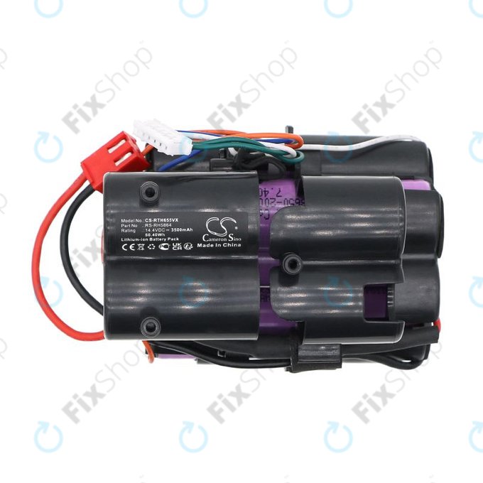 Bateria do Rowenta Moulinex MS654WI/BA0, RH6547, RH6545, 3500mAh, Li-Ion, 14.4V, RS-RH5864, HQ