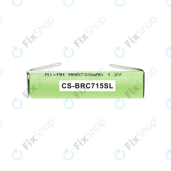 Bateria do Philips Norelco QC5055, Braun FreeControl 1715, 700mAh, Ni-MH, 1.2V, 4HGAE-LFU, HQ