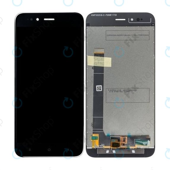 Wyświetlacz do Xiaomi Mi A1 (Mi 5X), Ekran dotykowy bez ramki, Czarny, Black, TFT