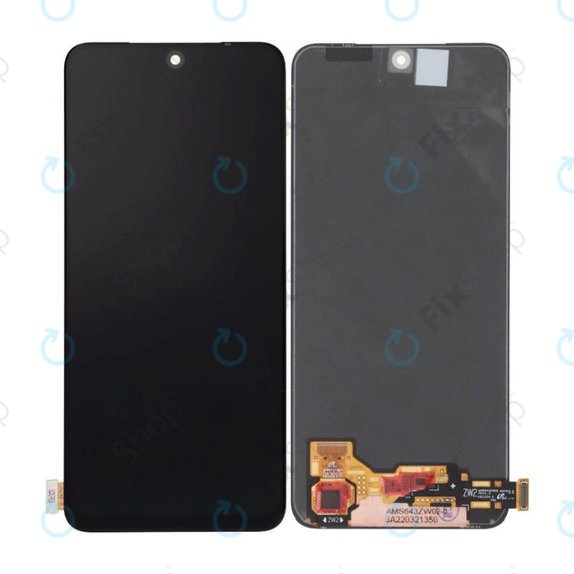 Wyświetlacz OLED do Xiaomi Redmi Note 12S, Ekran dotykowy bez ramki