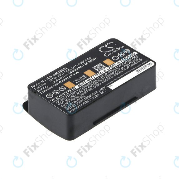 Bateria do Garmin GPSMAP, 3400mAh, Li-Ion, 8.4V, 010-10517-00, HQ
