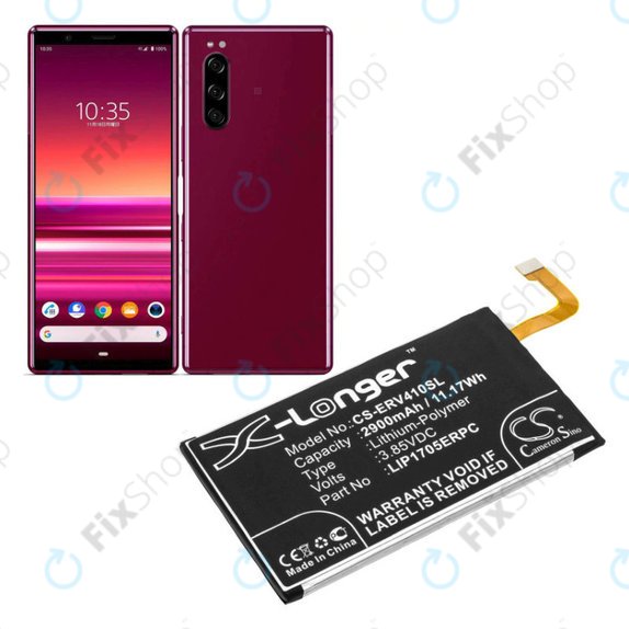 Bateria dla Sony Xperia 5, Sony J8210, 2900mAh, Li-Pol, 3.85 V, LIP1705ERPC, HQ
