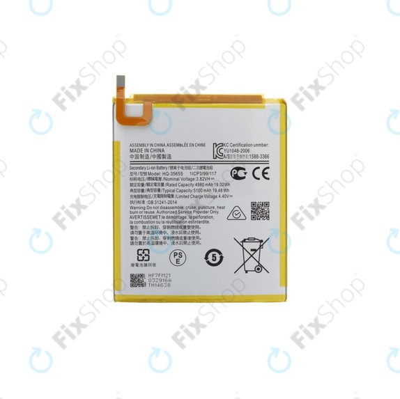 Bateria do Samsung Tab A9 8.7 X110, X115, 3565S, 5100mAh